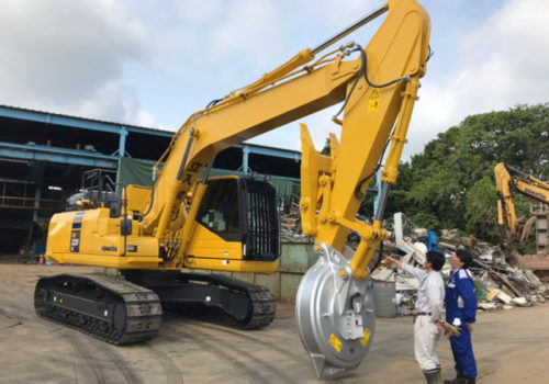 マグネット式パワーショベル